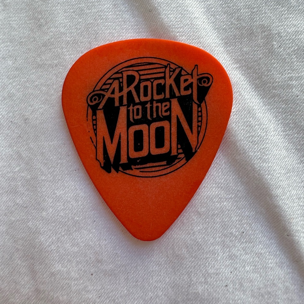 A Rocket To The Moon Live Concert Used Guitar Pick Show Tour ARTTM